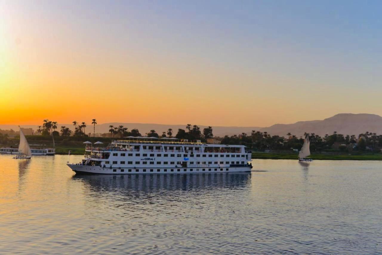 Luxor Aswan Coral 2 Nile Cruise Every Saturday From Luxor 4 Nights & Every Wednesday From Aswan 3 Nights Exterior foto